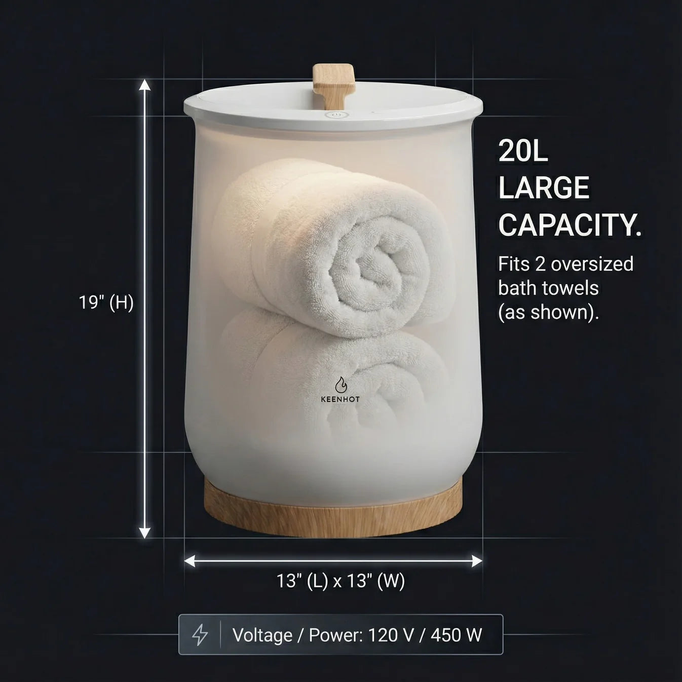 MoonPad™ Towel Warmer